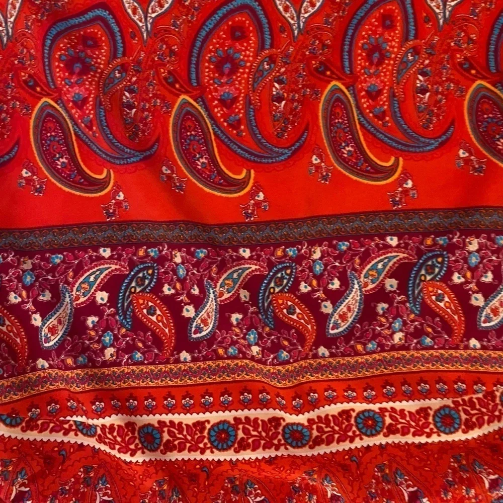 OLD NAVY Women’s Hot Pink Paisley Shift Dress